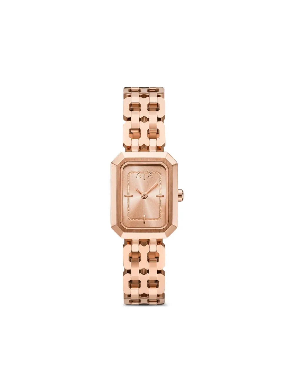 Armani Exchange rectangle-shape 44mm watch - Rosa