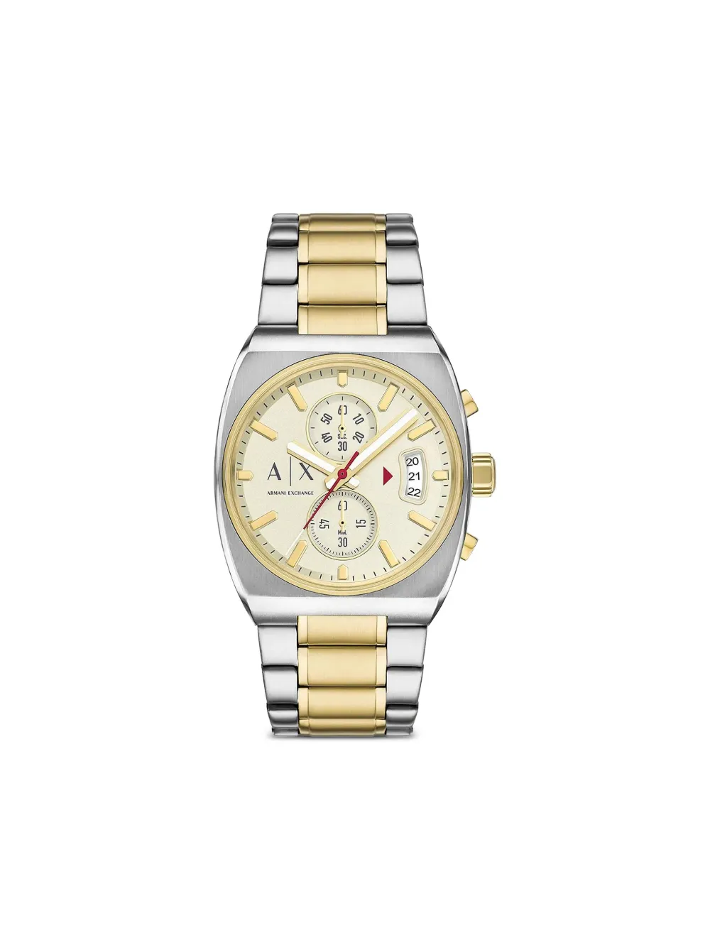 Armani Exchange square-face 44mm - ニュートラル