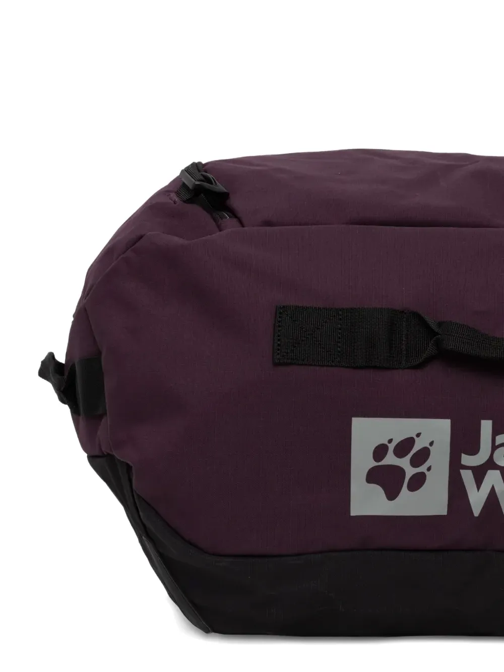 Jack Wolfskin Duffle Logo-print Luggage Bag In Purple