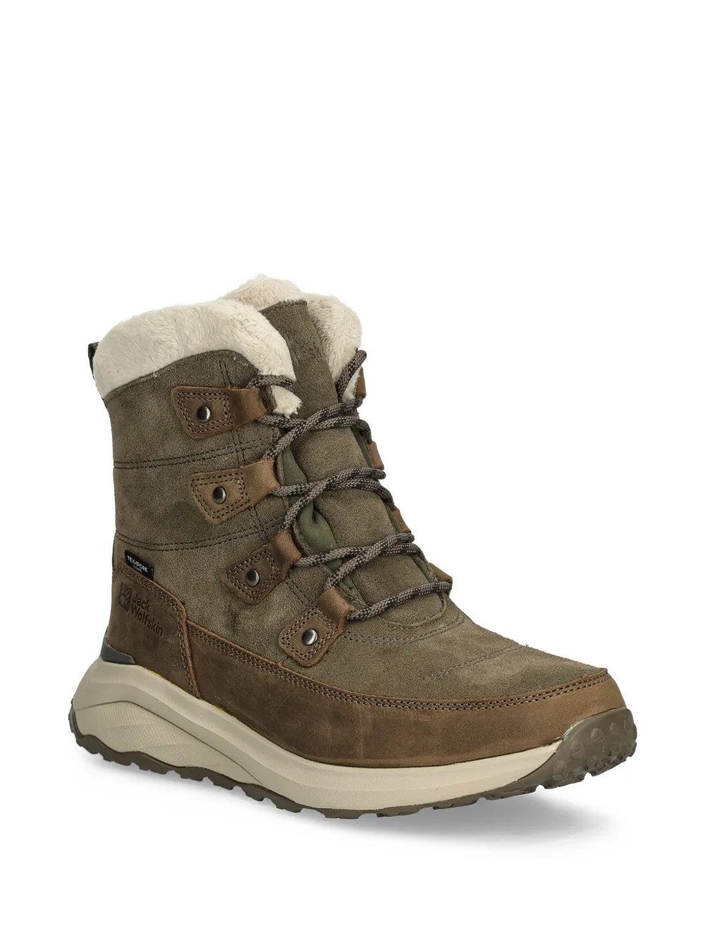JACK WOLFSKIN Dromoventure lace-up collar boots Bruin