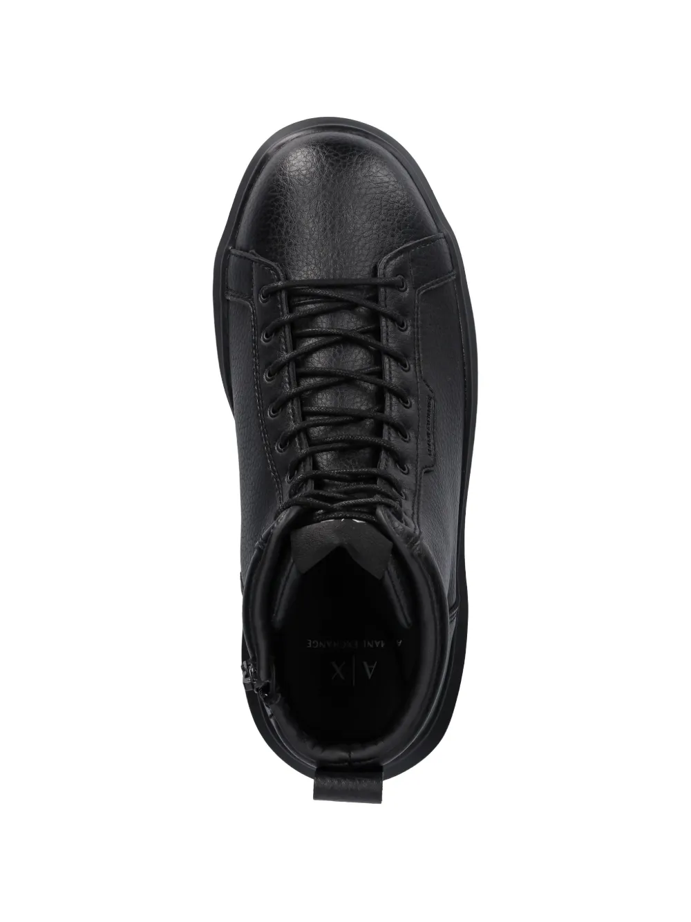 Armani Exchange Sneakers met ritssluiting Zwart