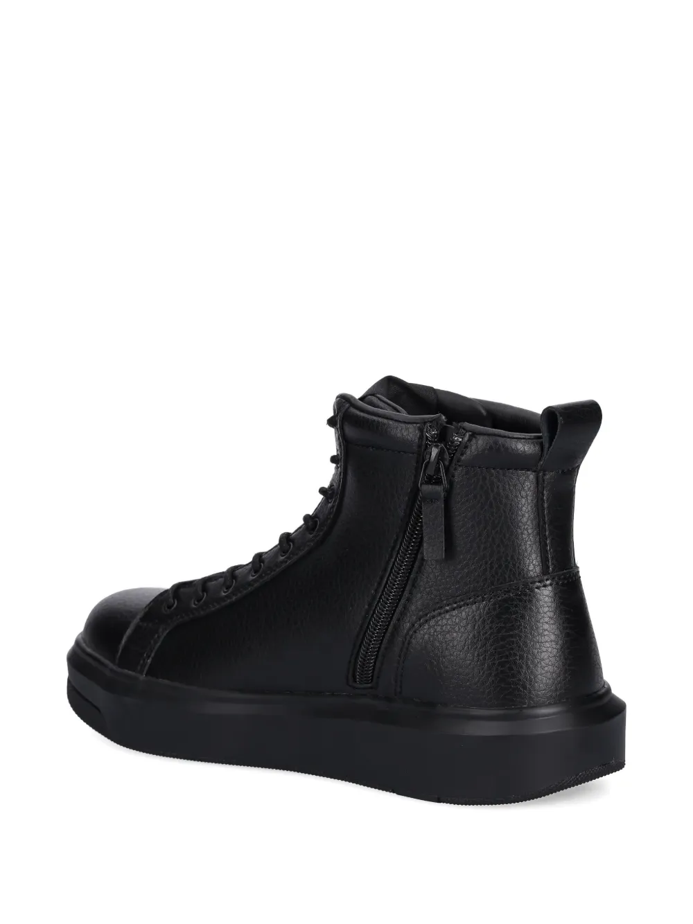 Armani Exchange Sneakers met ritssluiting Zwart