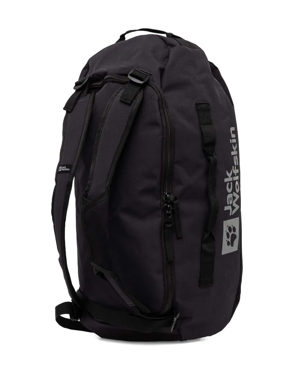 Jack Wolfskin All-in 35 Zip-fastening Duffle Bag In Black