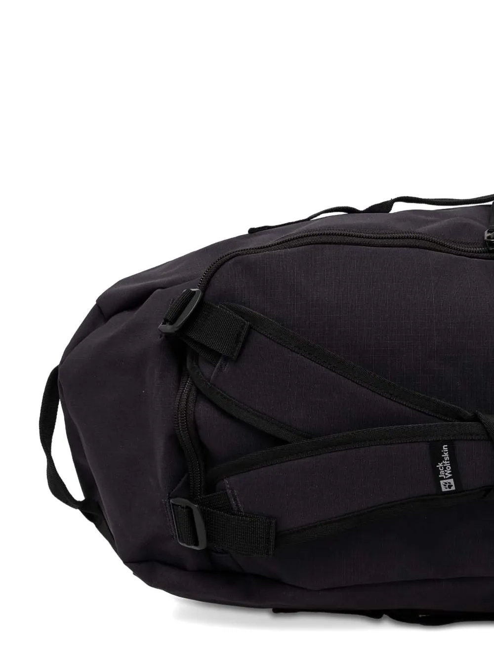Jack Wolfskin All-in 35 Zip-fastening Duffle Bag In Black
