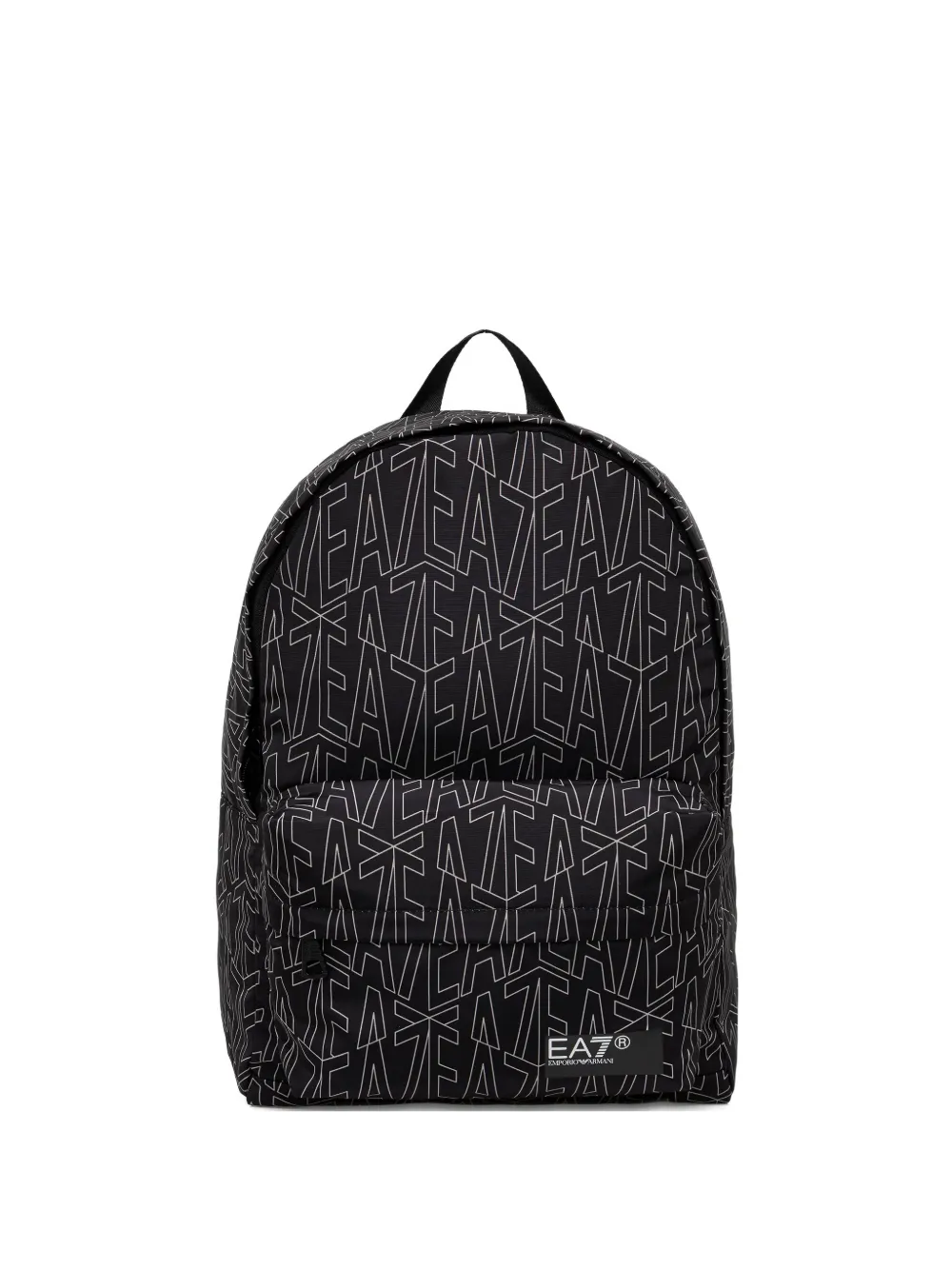 Ea7 Emporio Armani mochila con estampado gráfico | negro | Image 1