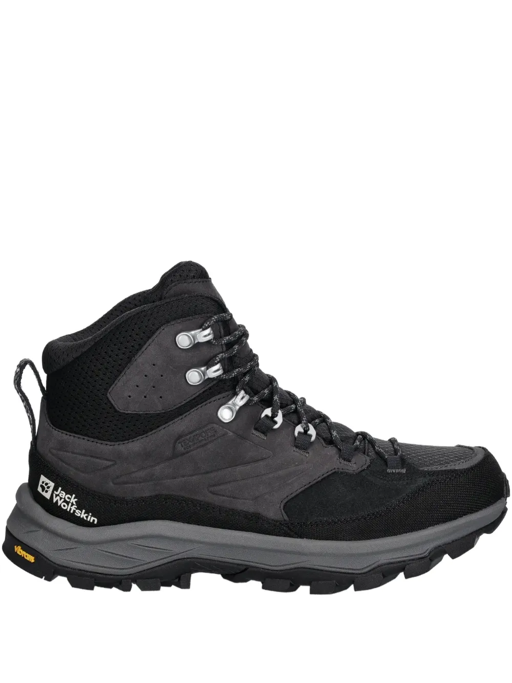 Jack Wolfskin Cyrox Lace-up Fastening Boots In Black