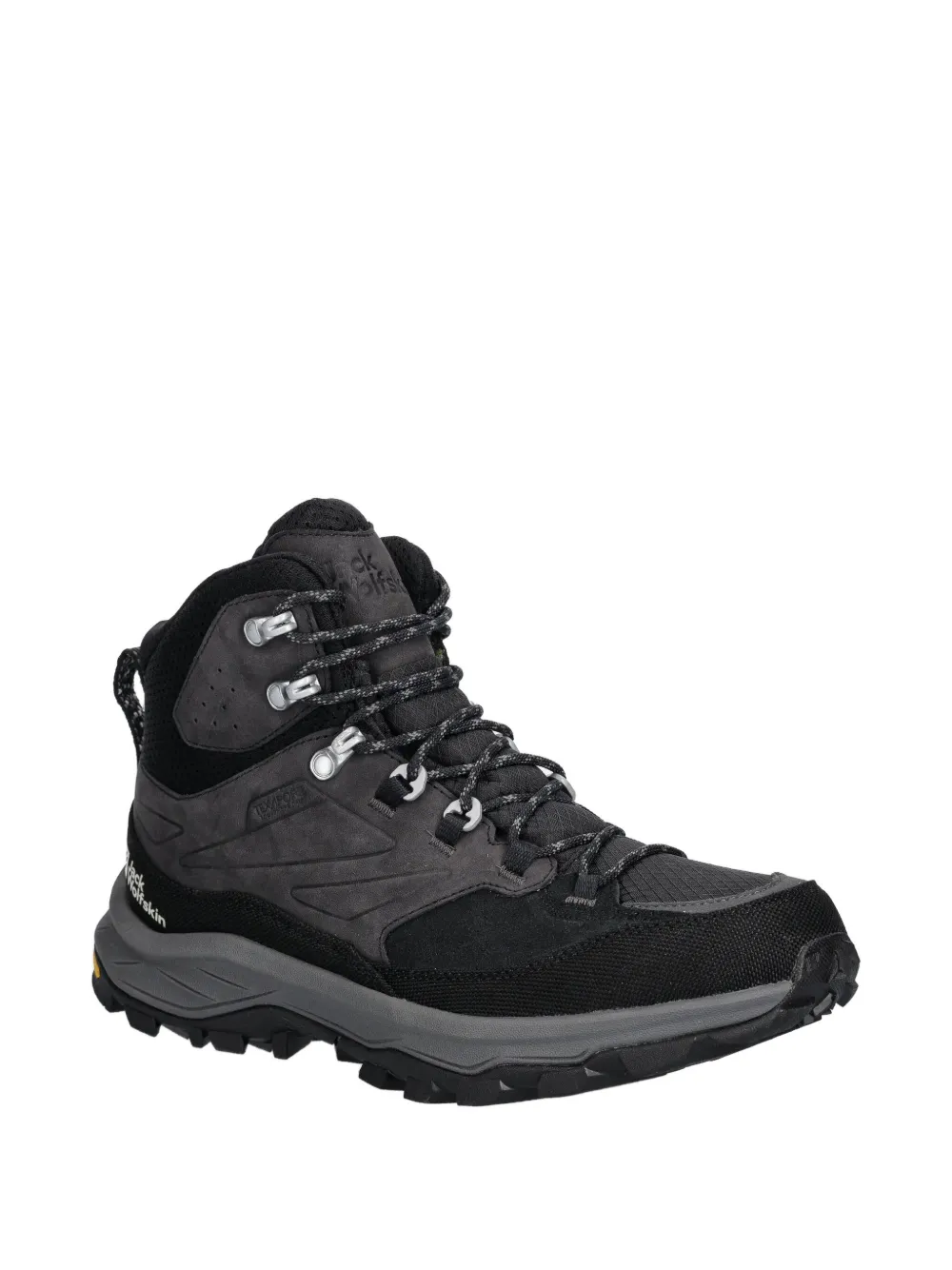 Jack Wolfskin Cyrox Lace-up Fastening Boots In Black
