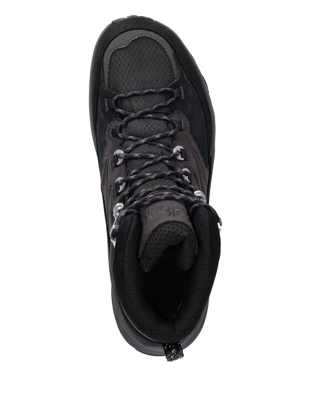 Jack Wolfskin Cyrox Lace-up Fastening Boots In Black