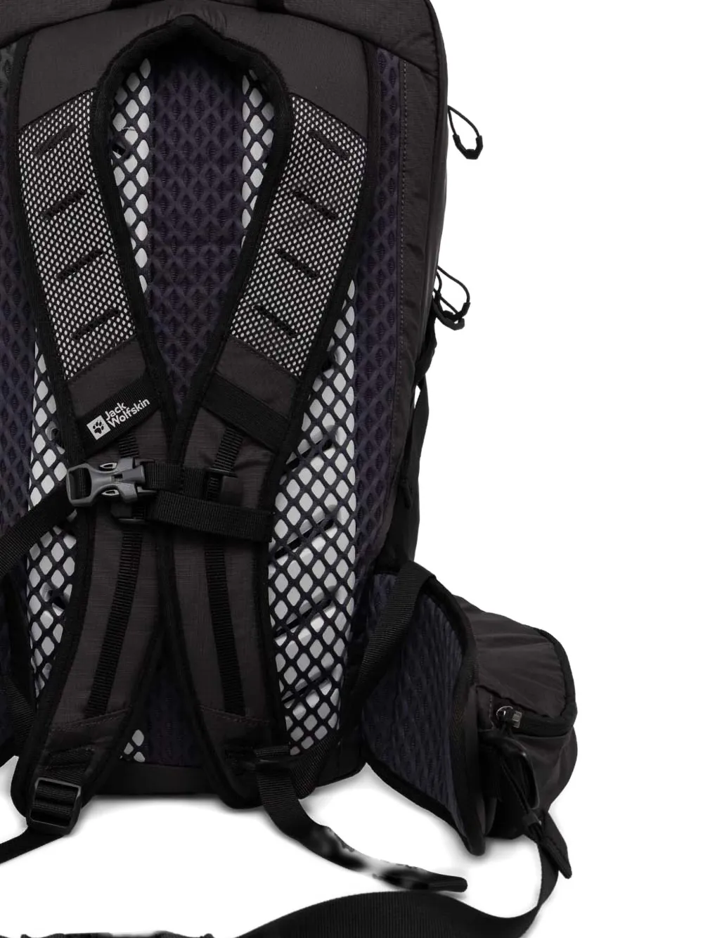Jack Wolfskin Cyrox Shape 25 L Logo Backpack In Black
