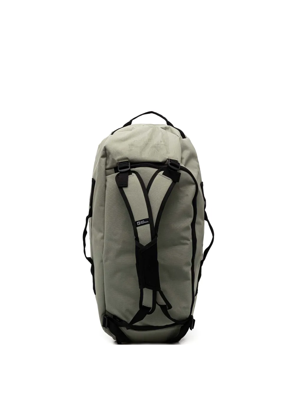 Jack Wolfskin Duffle Logo-print Luggage Bag In Gray