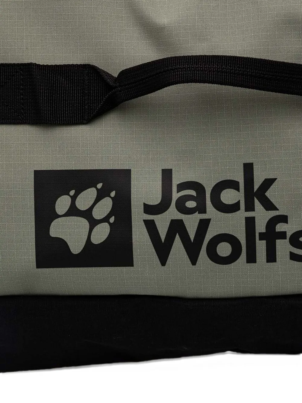 Jack Wolfskin Duffle Logo-print Luggage Bag In Gray
