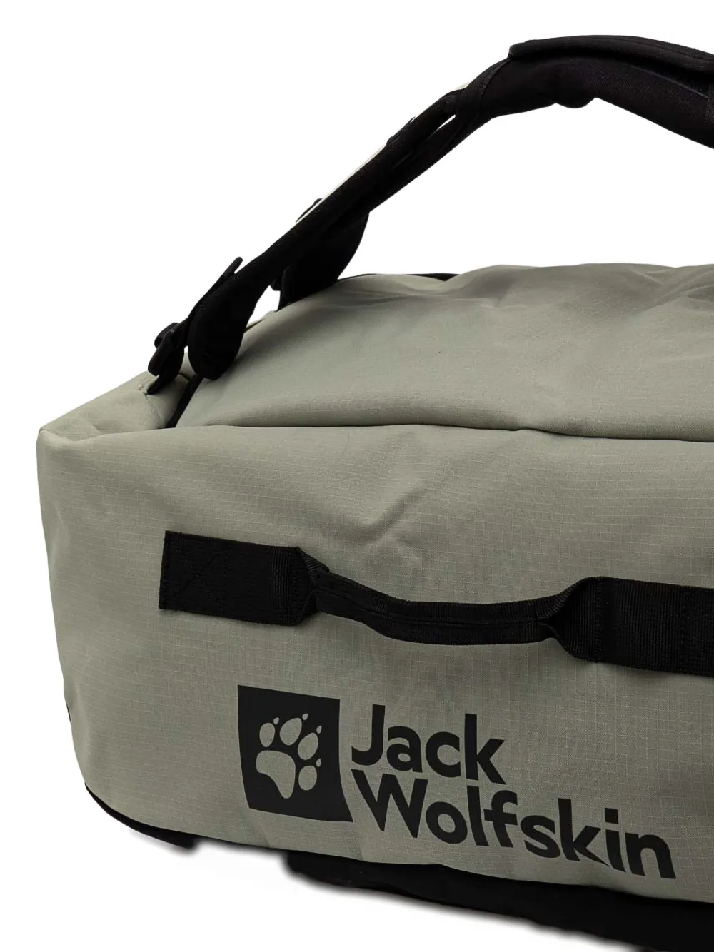 Jack Wolfskin Duffle Logo-print Luggage Bag In Gray