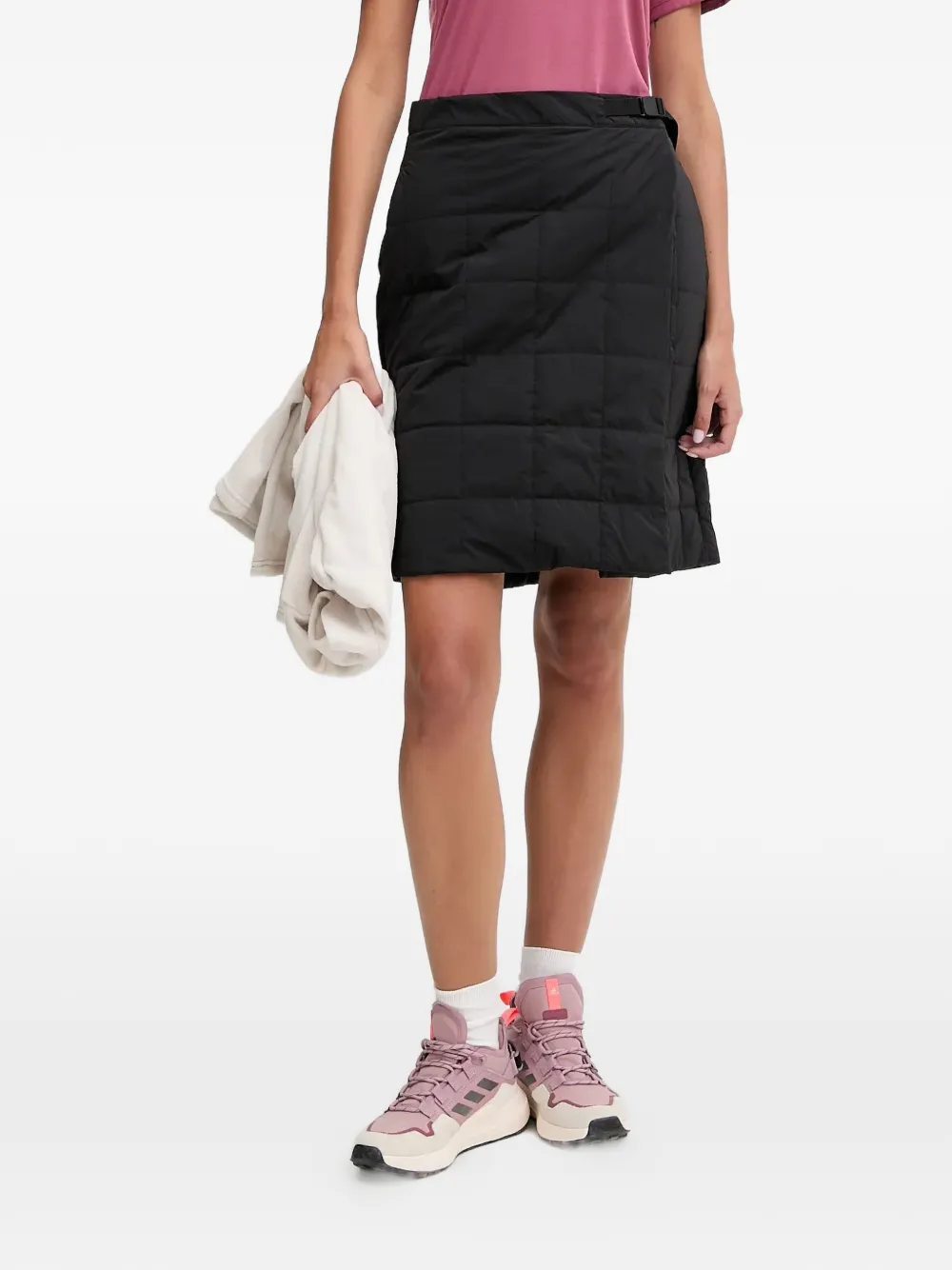 JACK WOLFSKIN Winterdune quilted skirt - Nero