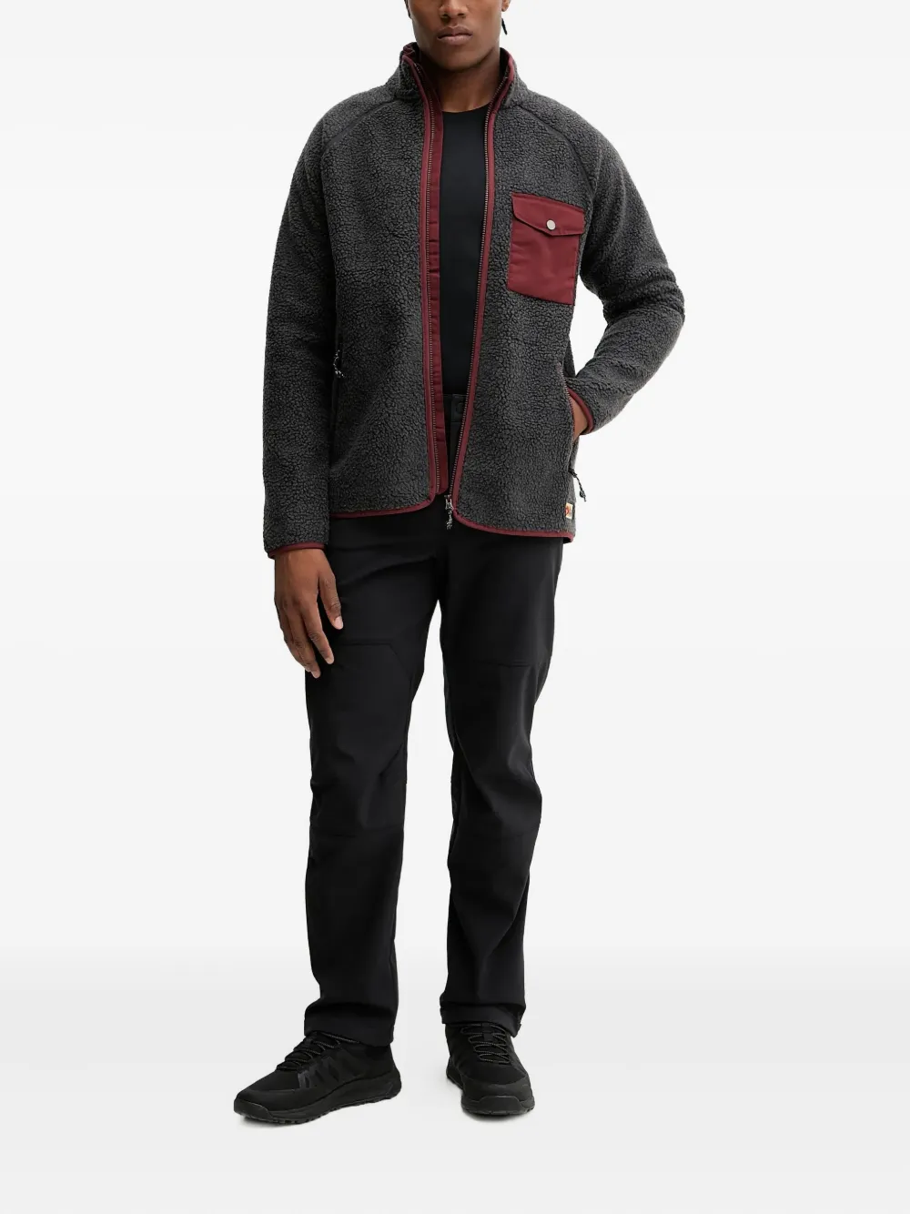 JACK WOLFSKIN Trek Terrain trainingsbroek met knoopsluiting - Zwart
