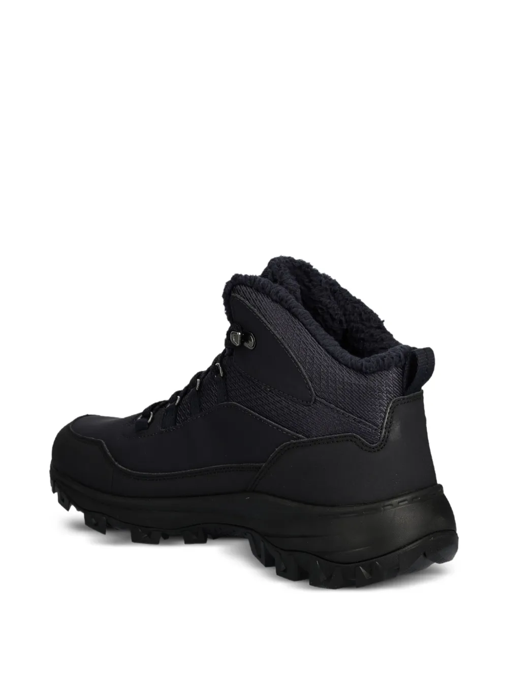 JACK WOLFSKIN Everquest logo-print boots Zwart