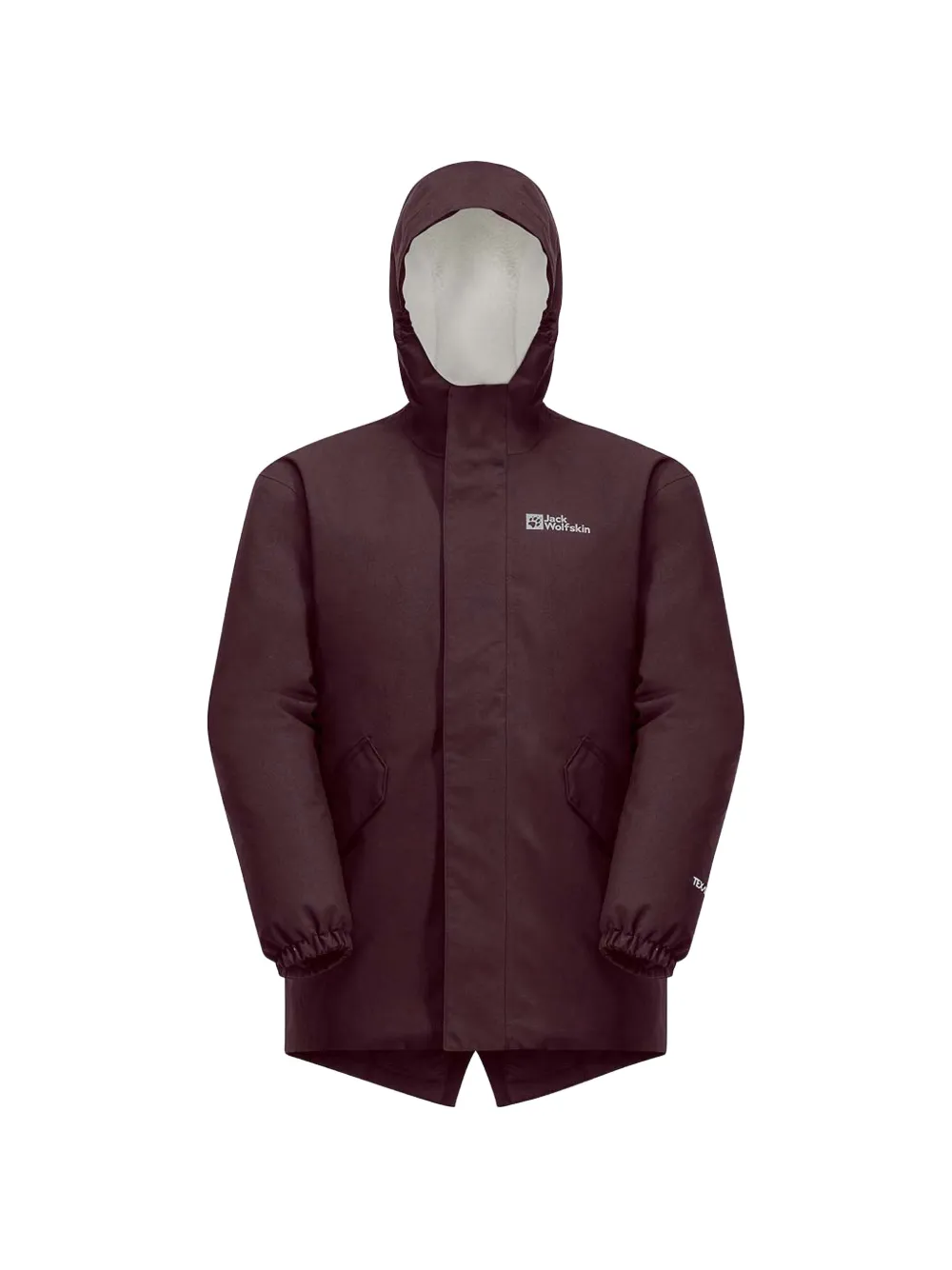 JACK WOLFSKIN Jack met capuchon Paars