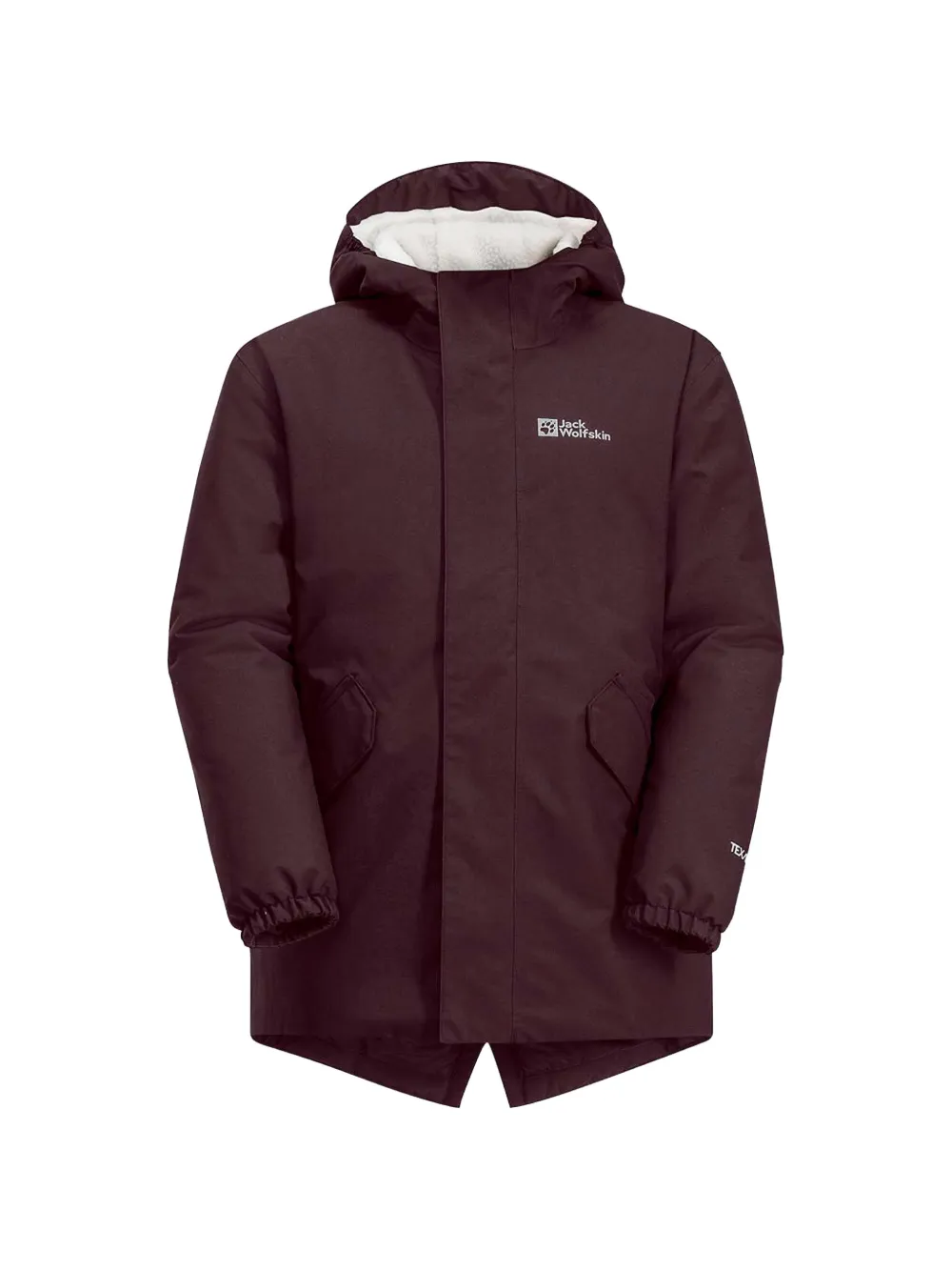 JACK WOLFSKIN hooded jacket - Viola