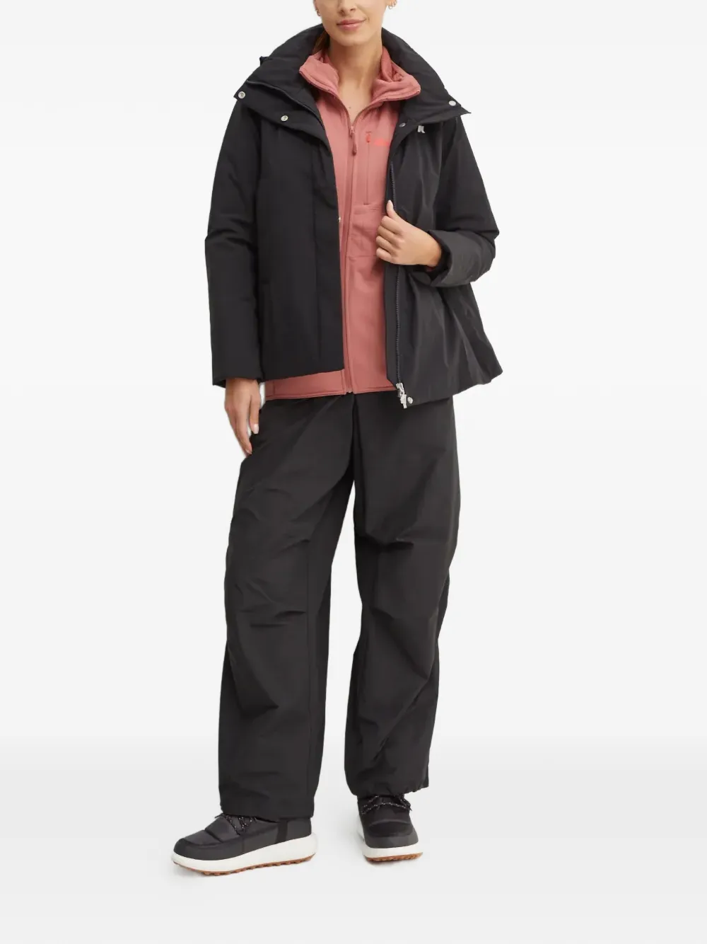 JACK WOLFSKIN Kolbenberg hoodie Roze