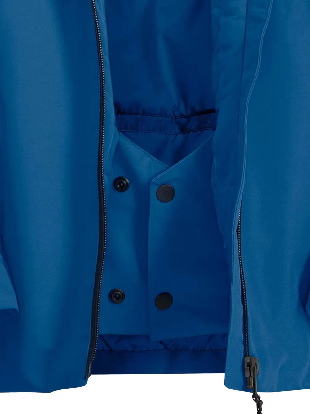  Jack Wolfskin Colourblock Hooded Jacket - Blue 