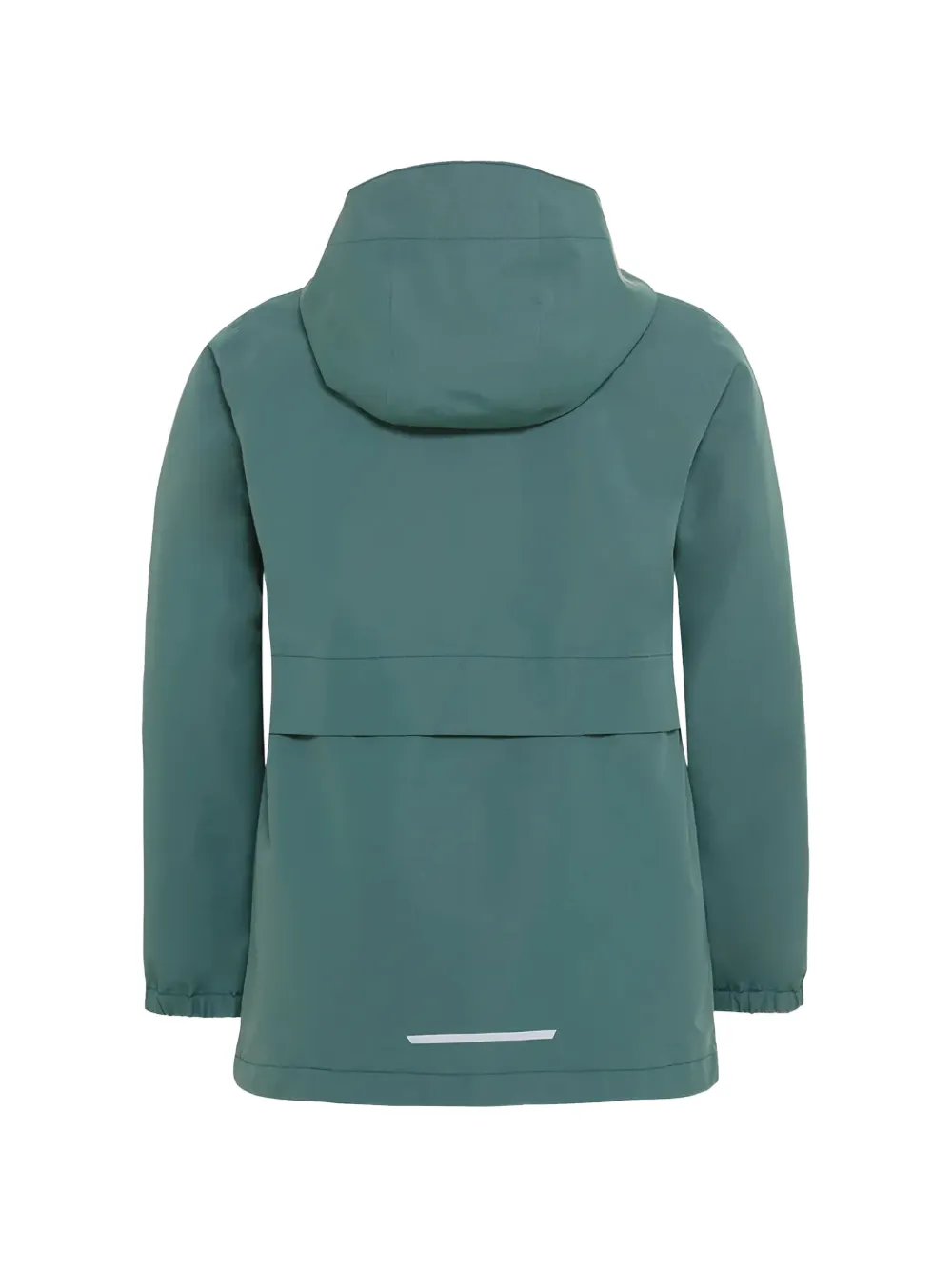  Jack Wolfskin Hooded Waterproof Rain Jacket - Green 