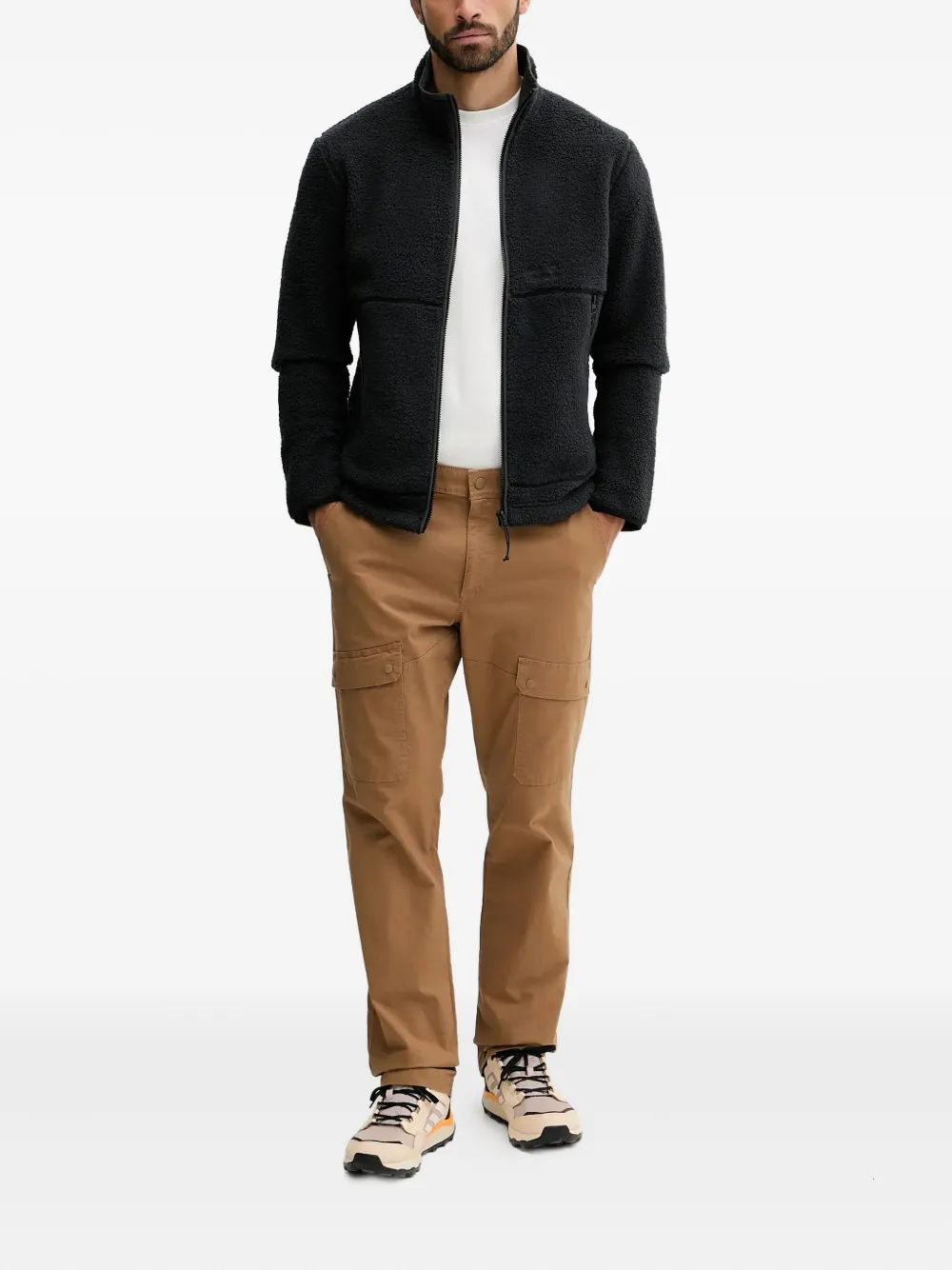 JACK WOLFSKIN chamarra texturizada con cierre | Chamarras deportivas y rompevientos | Image 2