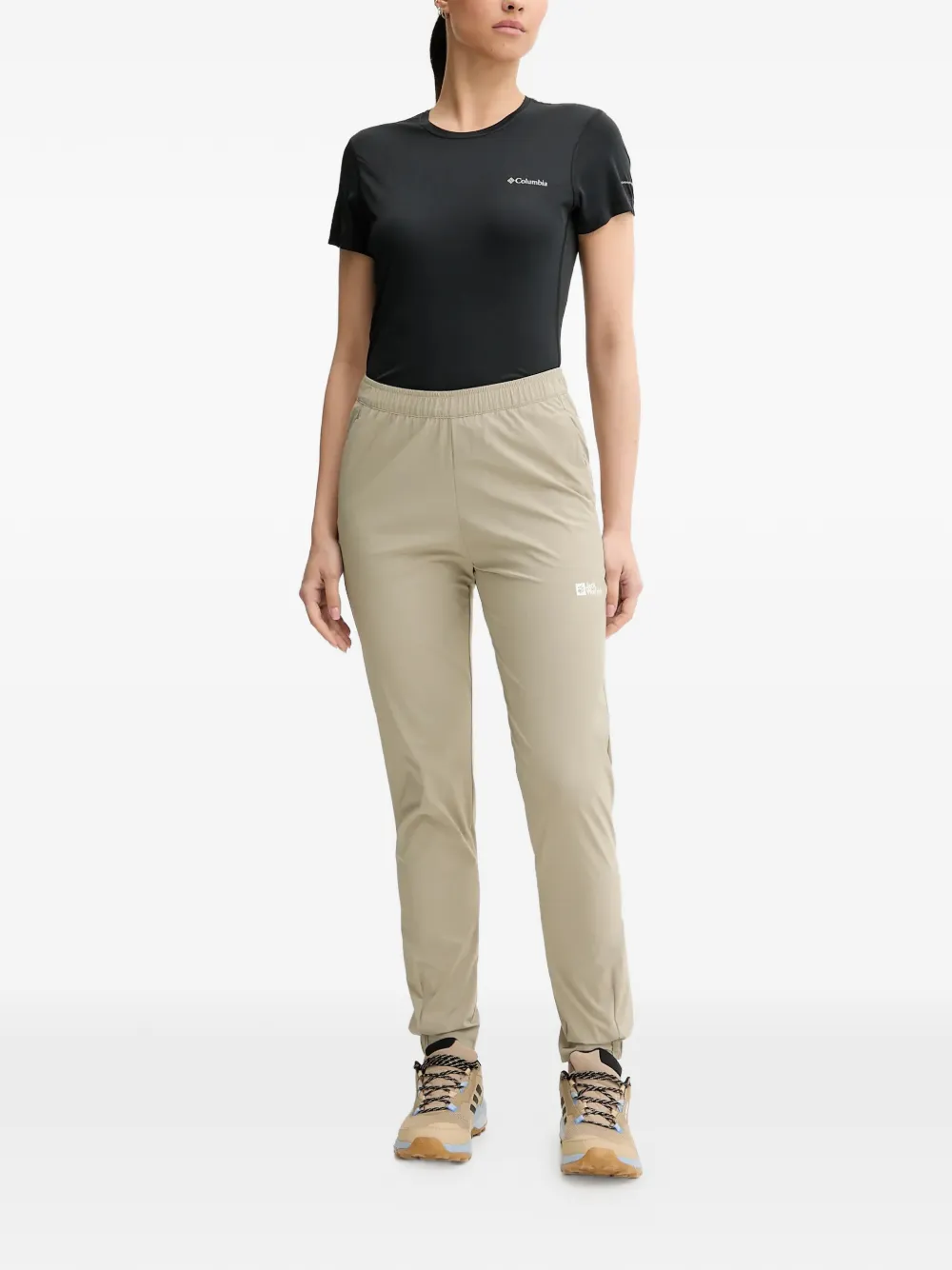  Jack Wolfskin Prelight Swift Track Pants - Neutrals 