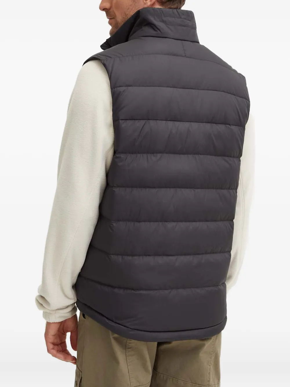 JACK WOLFSKIN Bodywarmer met logo Zwart