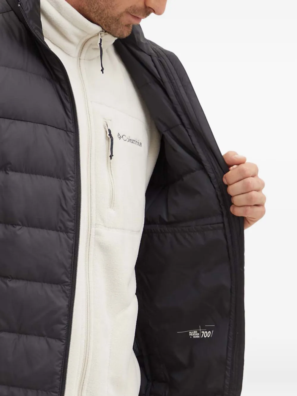 JACK WOLFSKIN Bodywarmer met logo Zwart