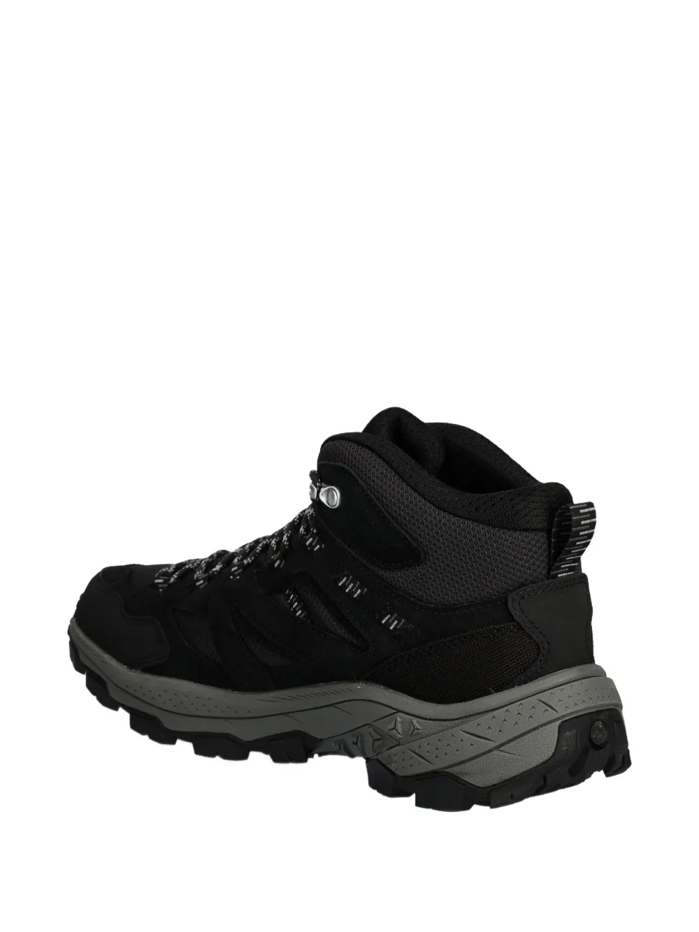 Jack Wolfskin Vojo Tour Texapore Mid Lace-up Performance Sneakers In Black