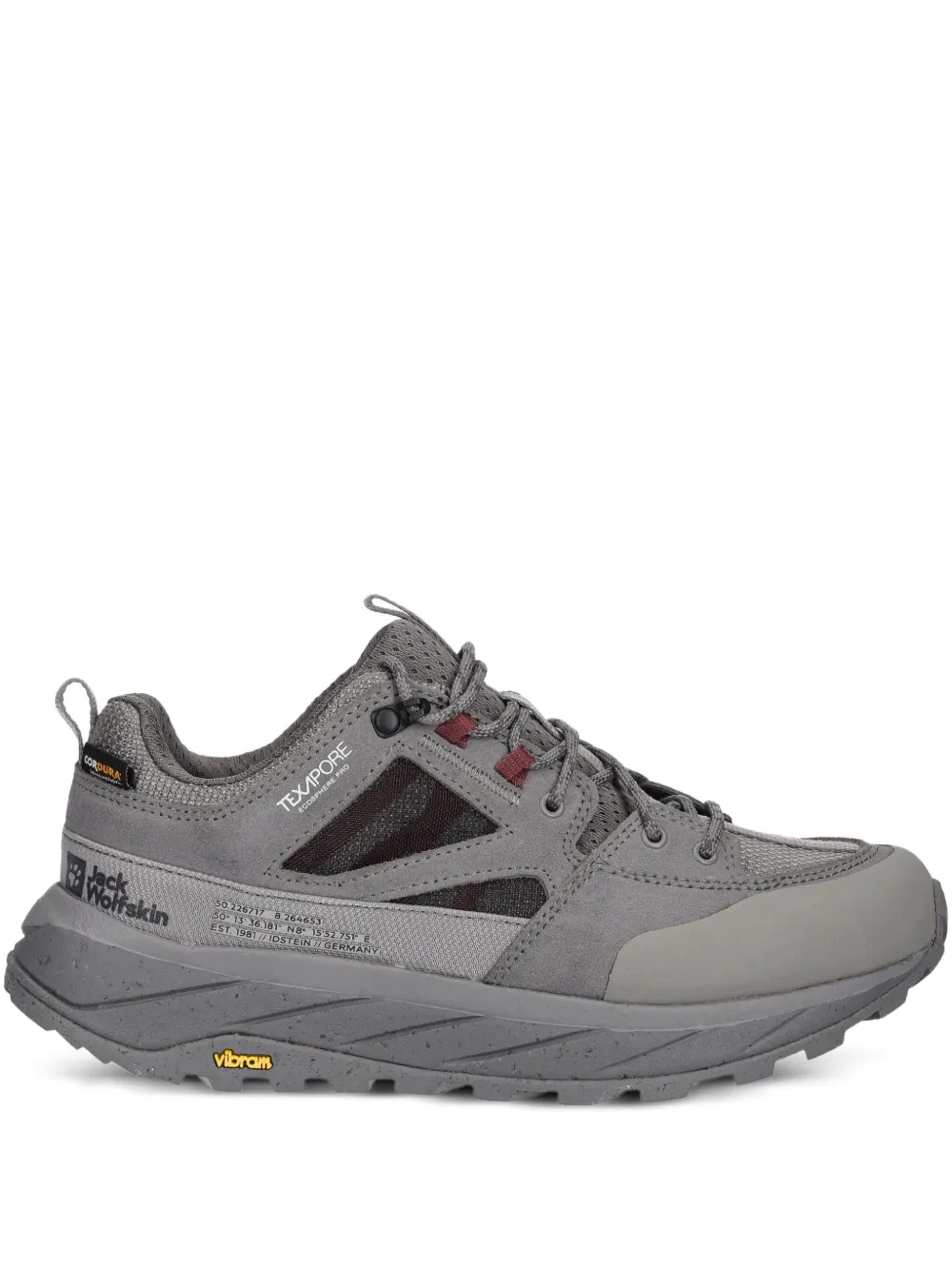 JACK WOLFSKIN Sneakers con logo - Grigio