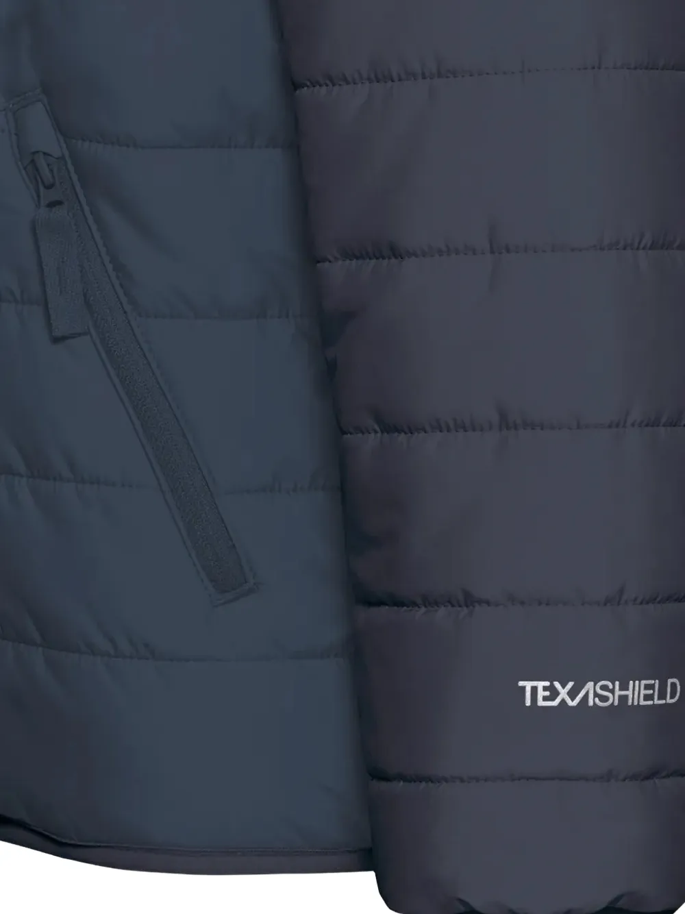 JACK WOLFSKIN Zenon gewatteerd jack met capuchon Blauw