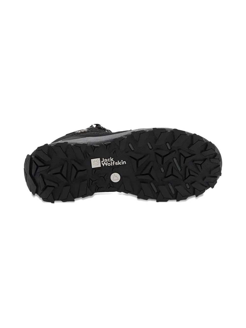 JACK WOLFSKIN Veterlaarzen met textuur Zwart