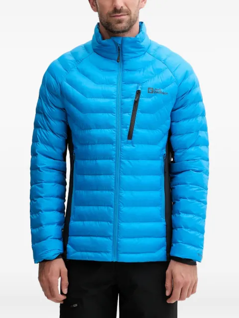 JACK WOLFSKIN quilted zip-up performance jacket