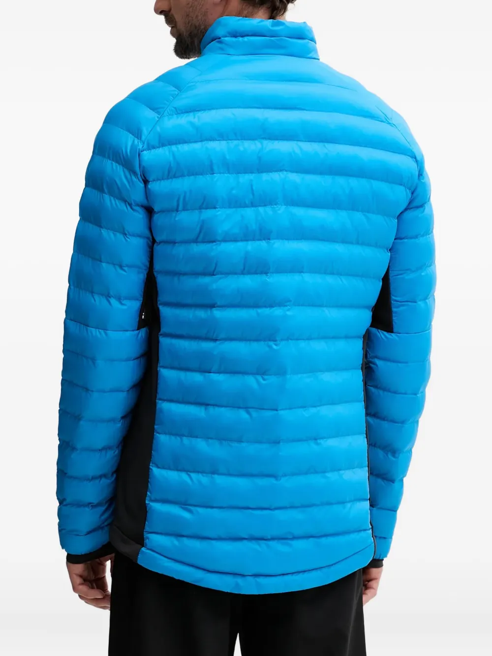 JACK WOLFSKIN Gewatteerd trainingsjack met rits Blauw