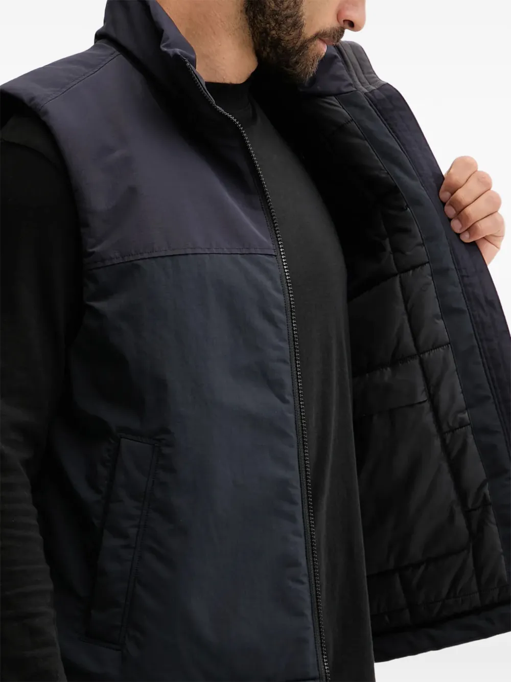 JACK WOLFSKIN Bodywarmer met rits Blauw