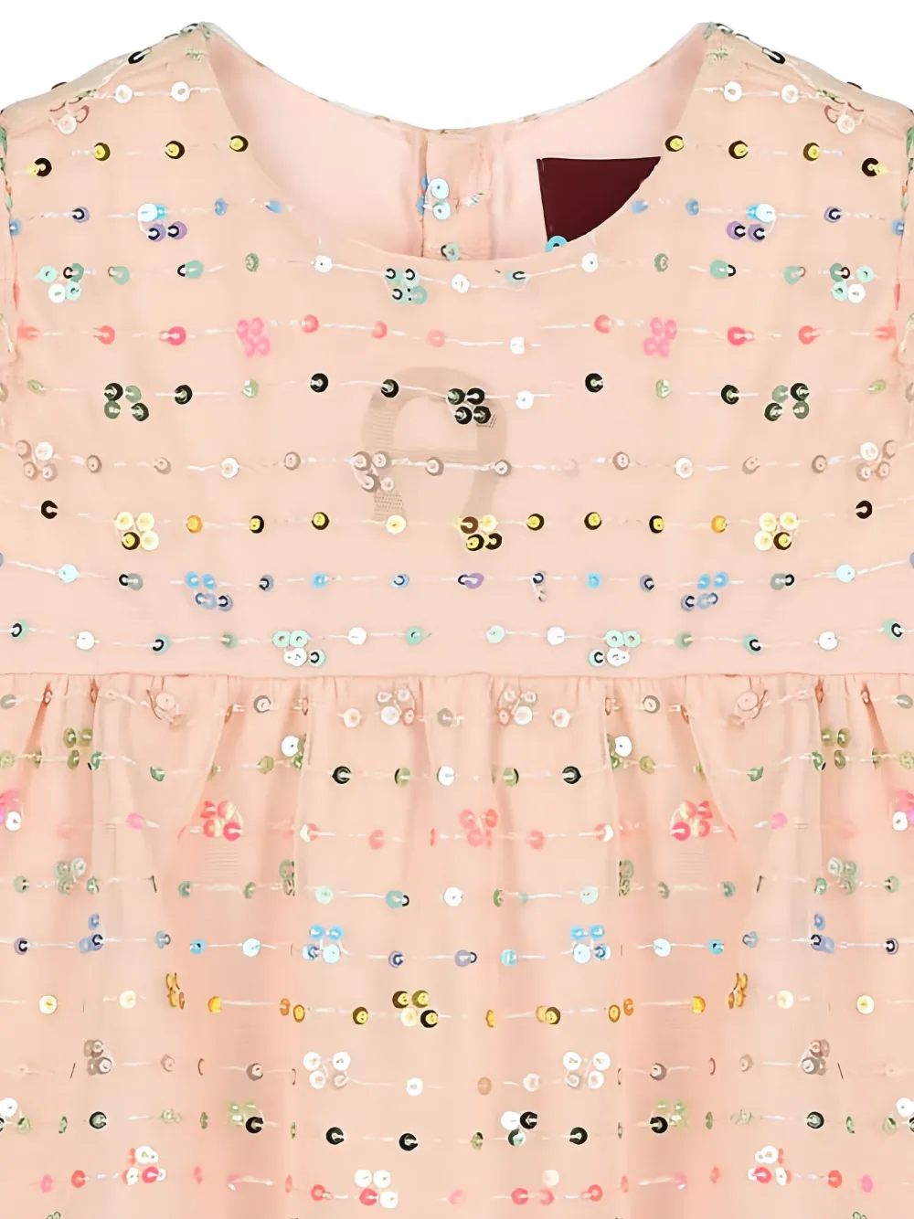 Aigner Kids Jurk verfraaid met pailletten Roze