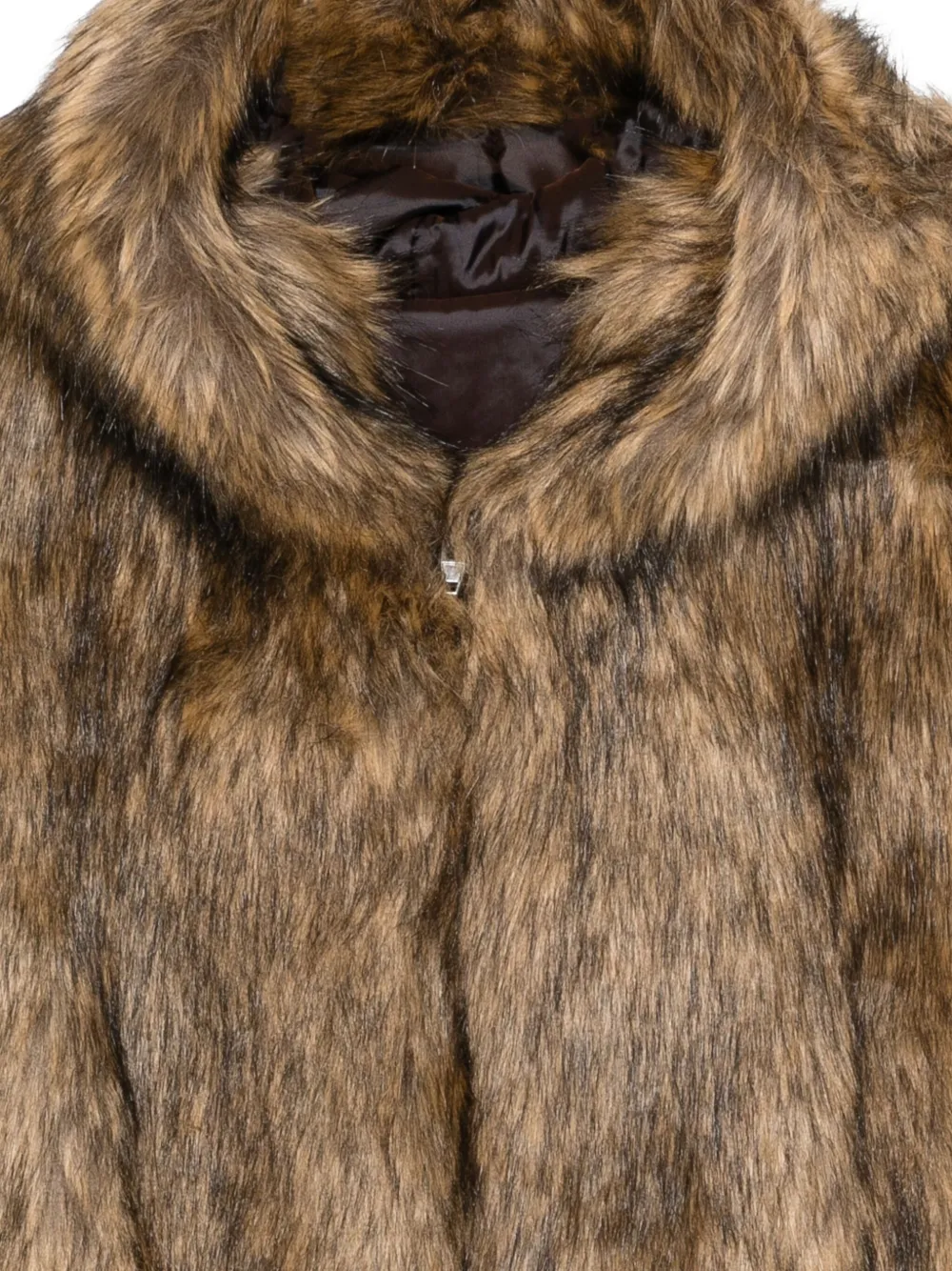 Juun.J Bodywarmer van imitatiebont Bruin