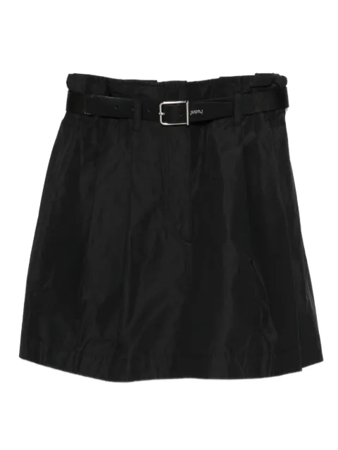 Juun.J belted straight skirt