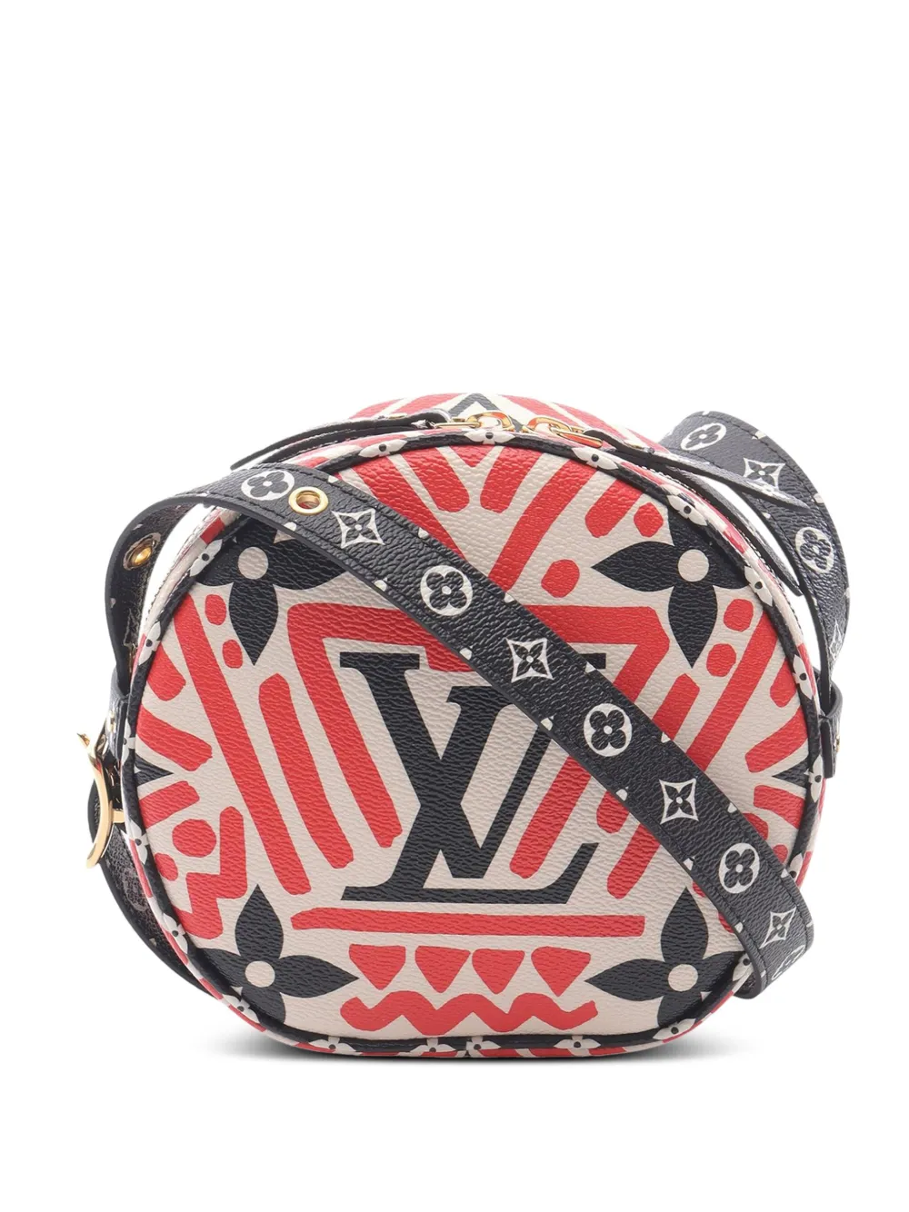 Louis Vuitton Pre-Owned 2020 モノグラム ジャイアント クラフティ ボワット シャポー スープル Louis Vuitton Pre-Owned 2020 モノグラム ジャイアント クラフティ ボワット シャポー スープル