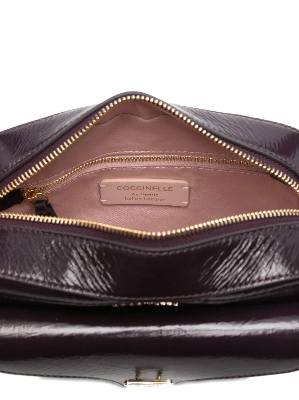Coccinelle Small Beat Generation Satchel Bag In Purple
