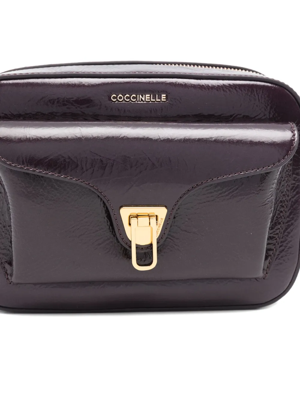 Coccinelle Small Beat Generation Satchel Bag In Purple