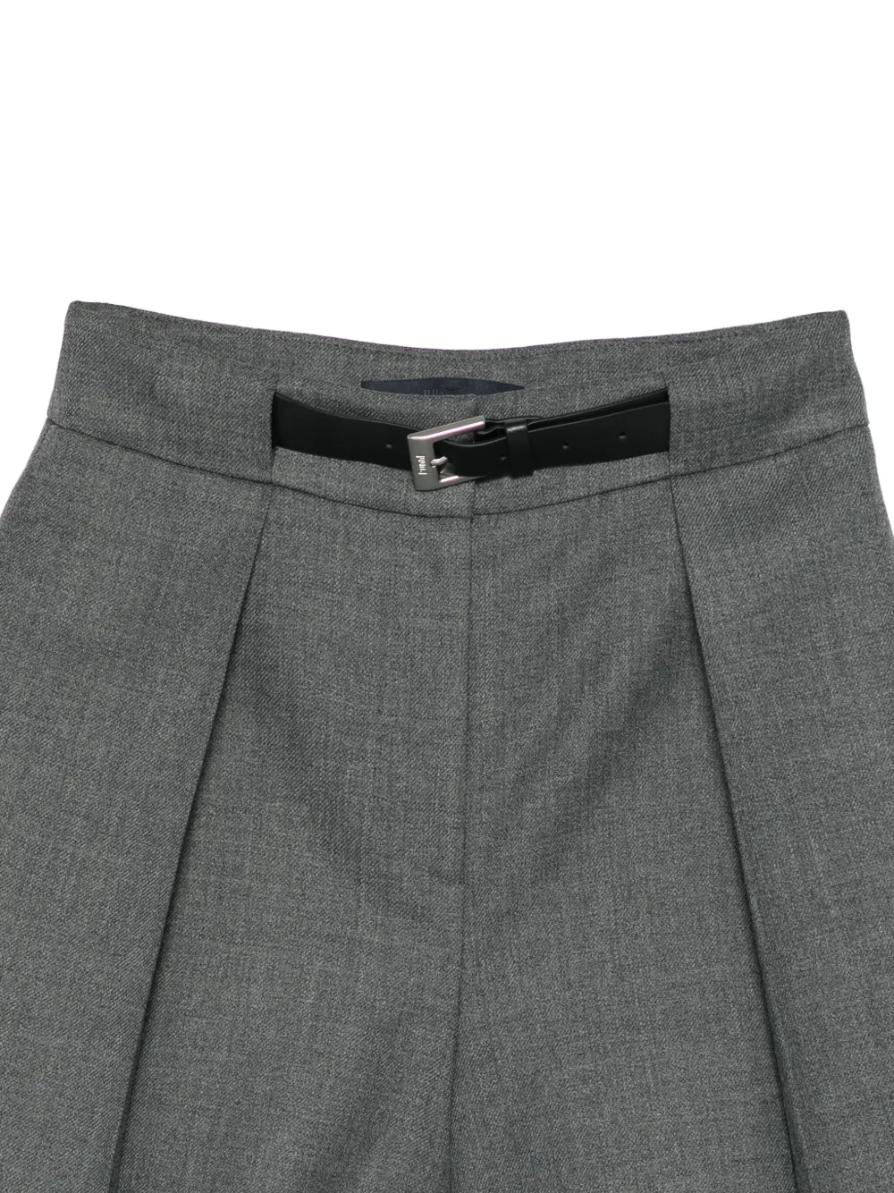 Juun.J Geplooide shorts Grijs