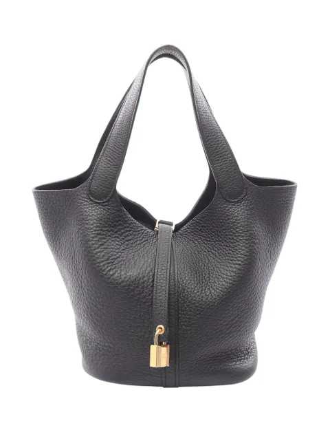 Hermès Pre-Owned 2024 Clemence Picotin Lock 22 handbag