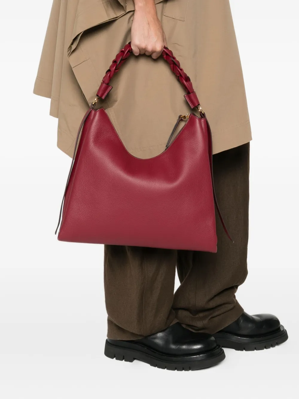 Coccinelle Boheme medium shopper - Rood