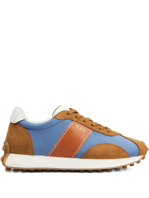 Tod's lace-up panelled sneakers