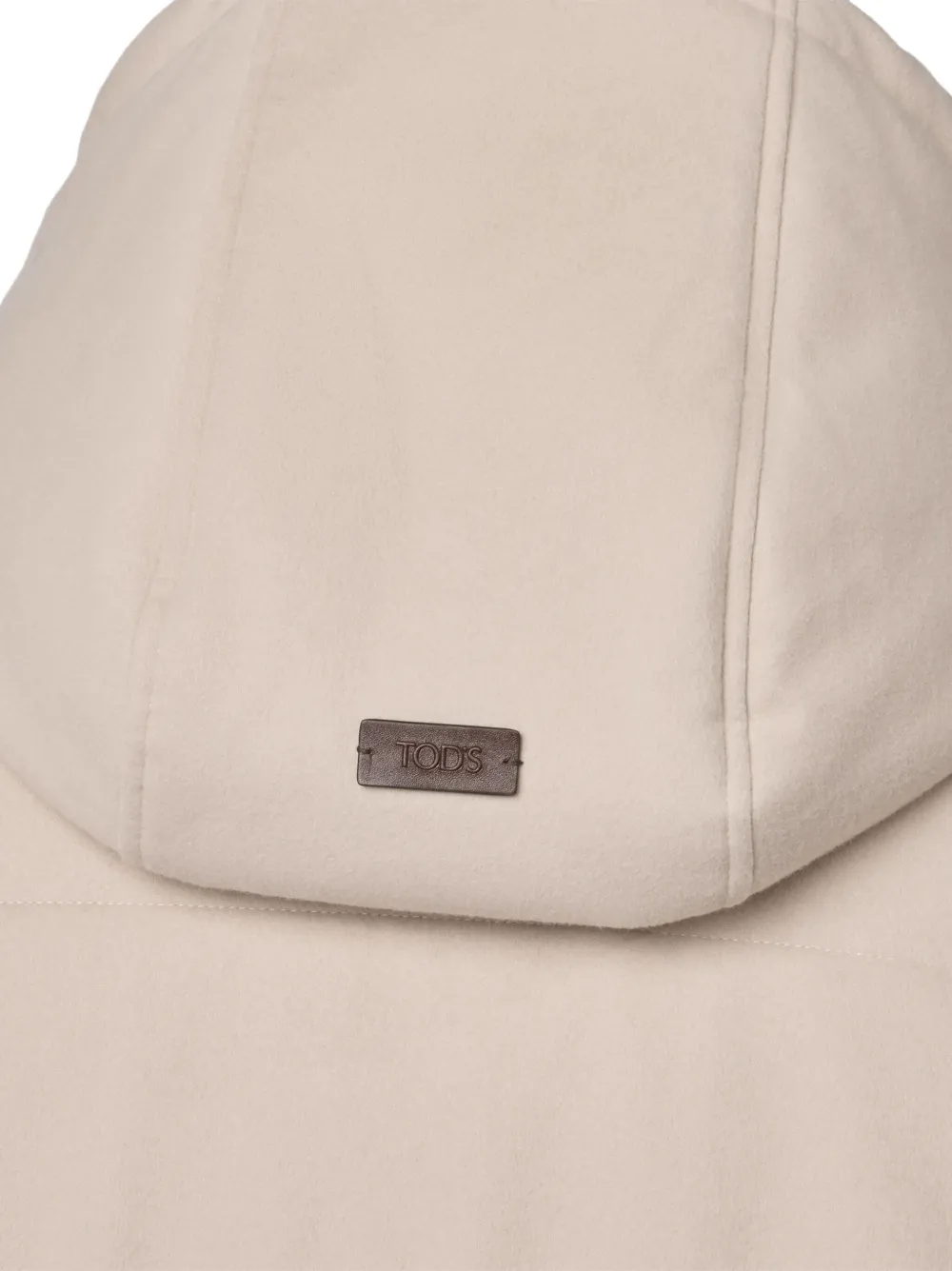 Tod's Caban jack met capuchon Beige