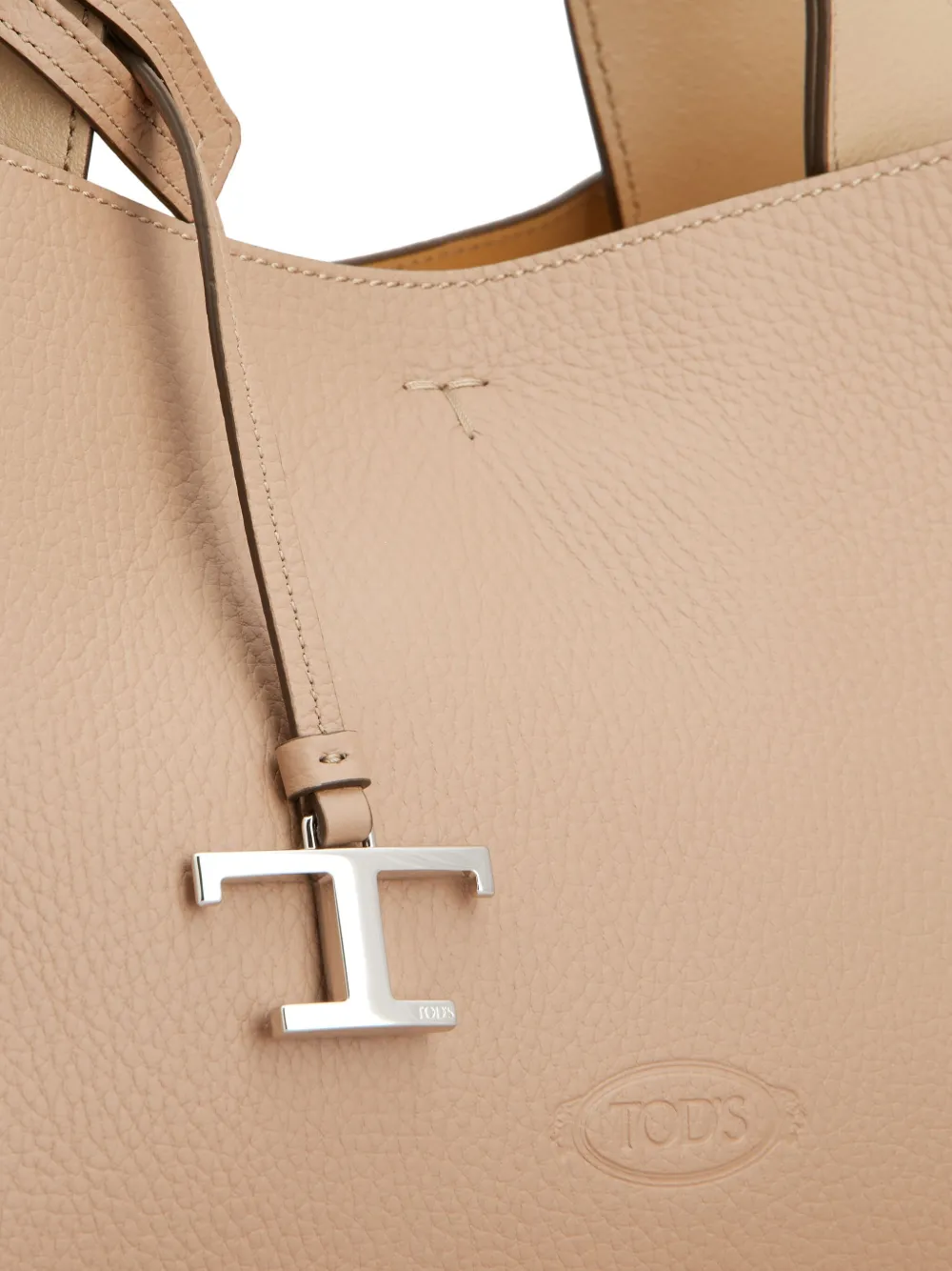 Tod's Leren shopper Bruin