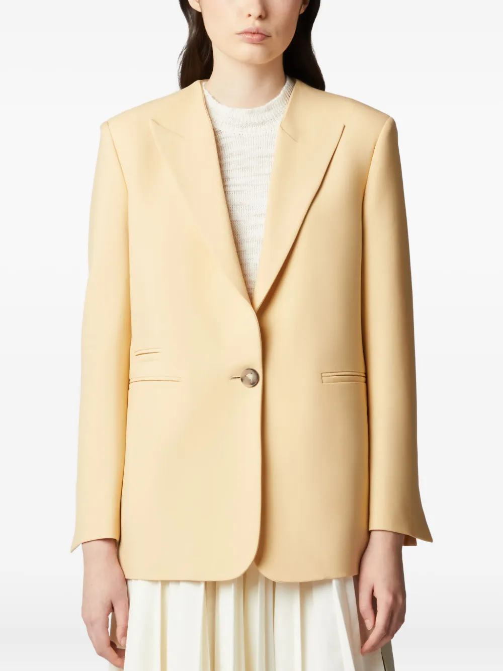 Tod's Blazer met zak Beige