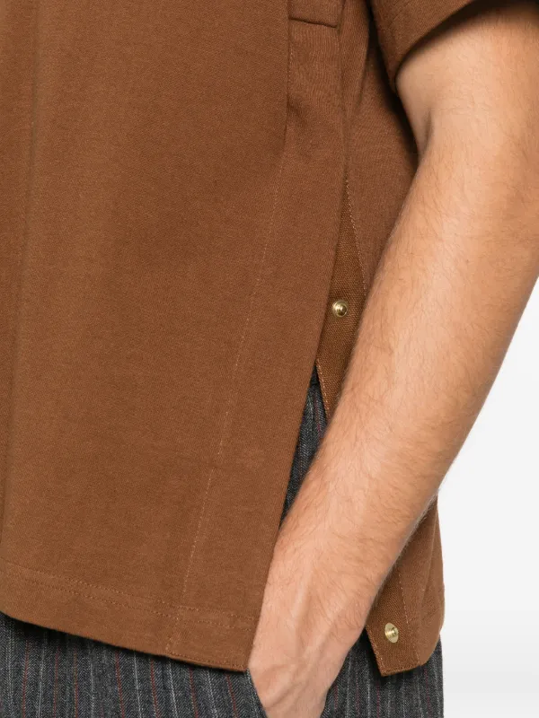 Sacai x Carhartt WIP ポケット Tシャツ | ブラウン | FARFETCH JP