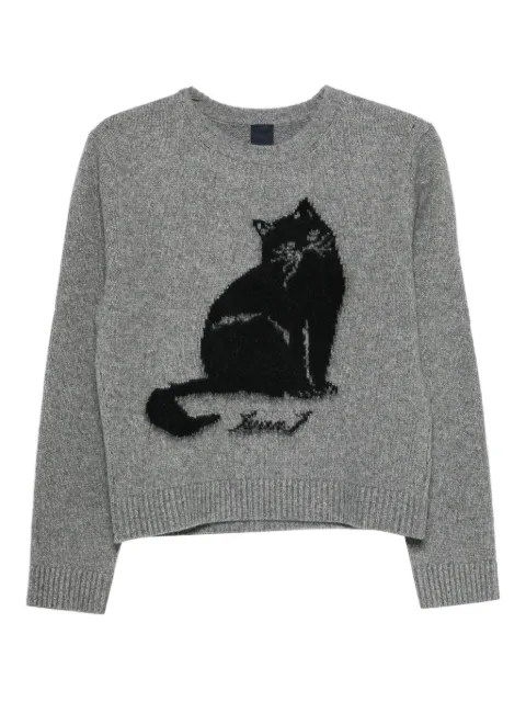 Juun.J Cat-motif sweater